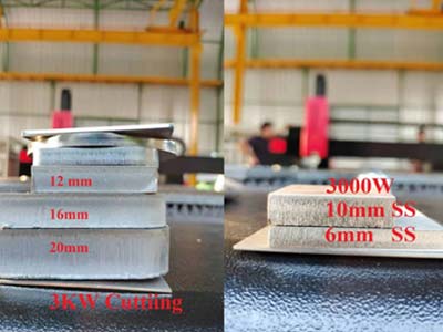 Образцы резки Remcor 1500w, 2000w, 3000w, 4000w, 6000w для станка для лазерной резки волокна