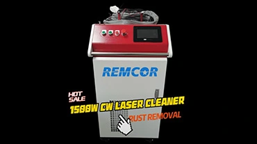 Технология Remcor 1500w CW лазерная чистящая машина